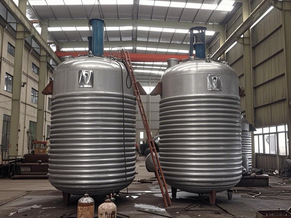 外盤半管式反應釜   外伴管式反應釜    外半圓管式反應釜
